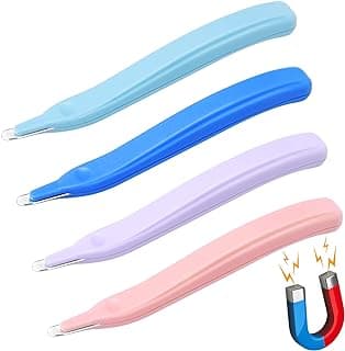 4 Pack Magnetic Staple Remover Tools, Professional Stapler Removers Staple Puller Remover for Classroom, Multicolored Stapler Remover Tool...