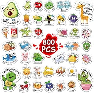 800pcsTeacher Classroom Motivational Stickers for Kids Students
